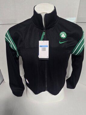 Nike Boston Celtics NBA 75th Anniversary Full Zip Track Jacket NWT Women's Med